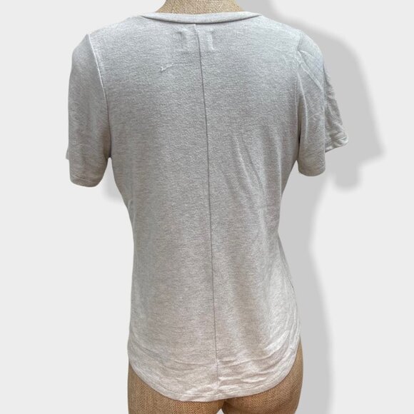 MCGUIRE Brushed Hacci Grey‎ Double Pocket Tee - Picture 3 of 5
